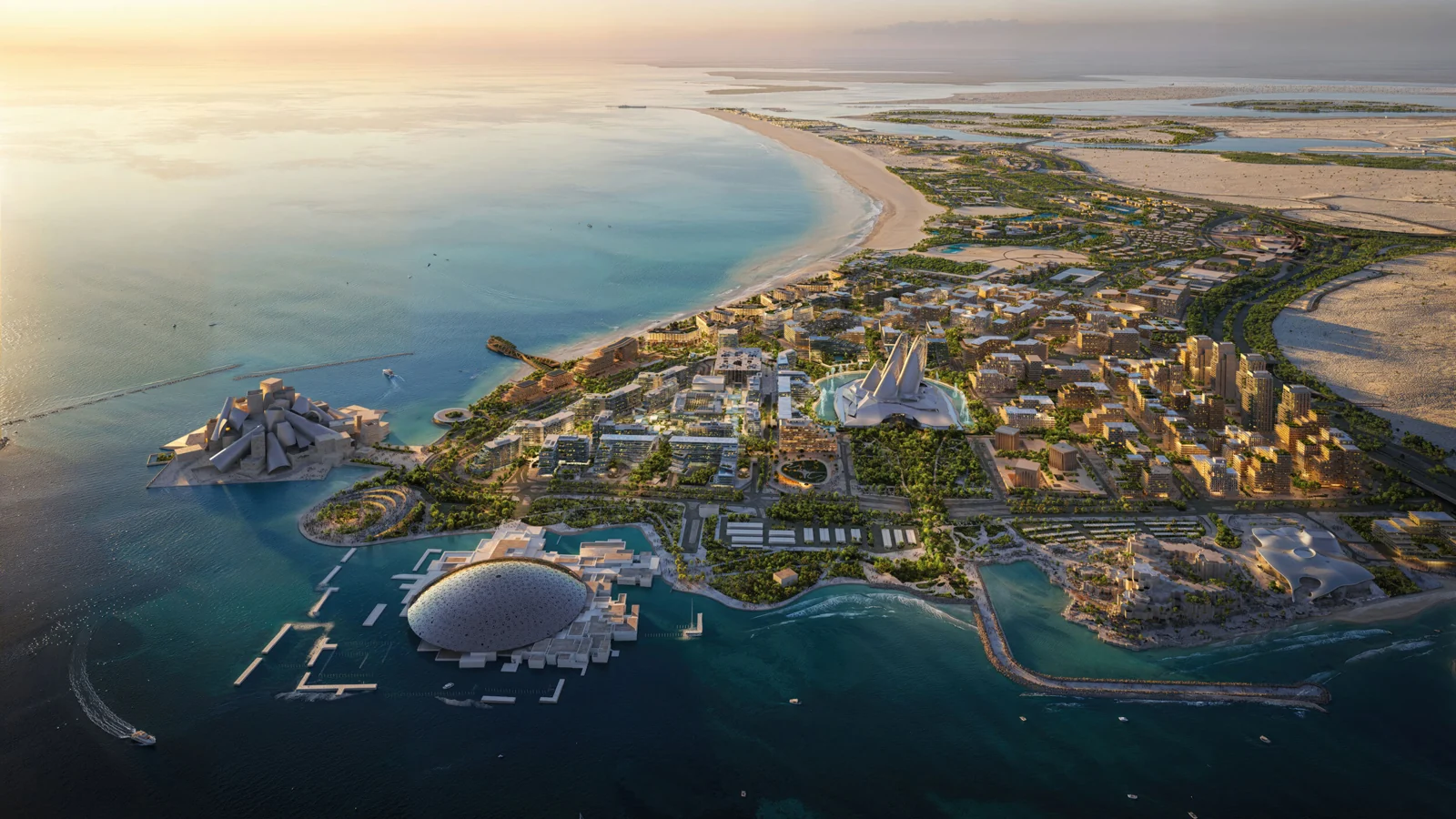 Saadiyat Cultural District, official island image